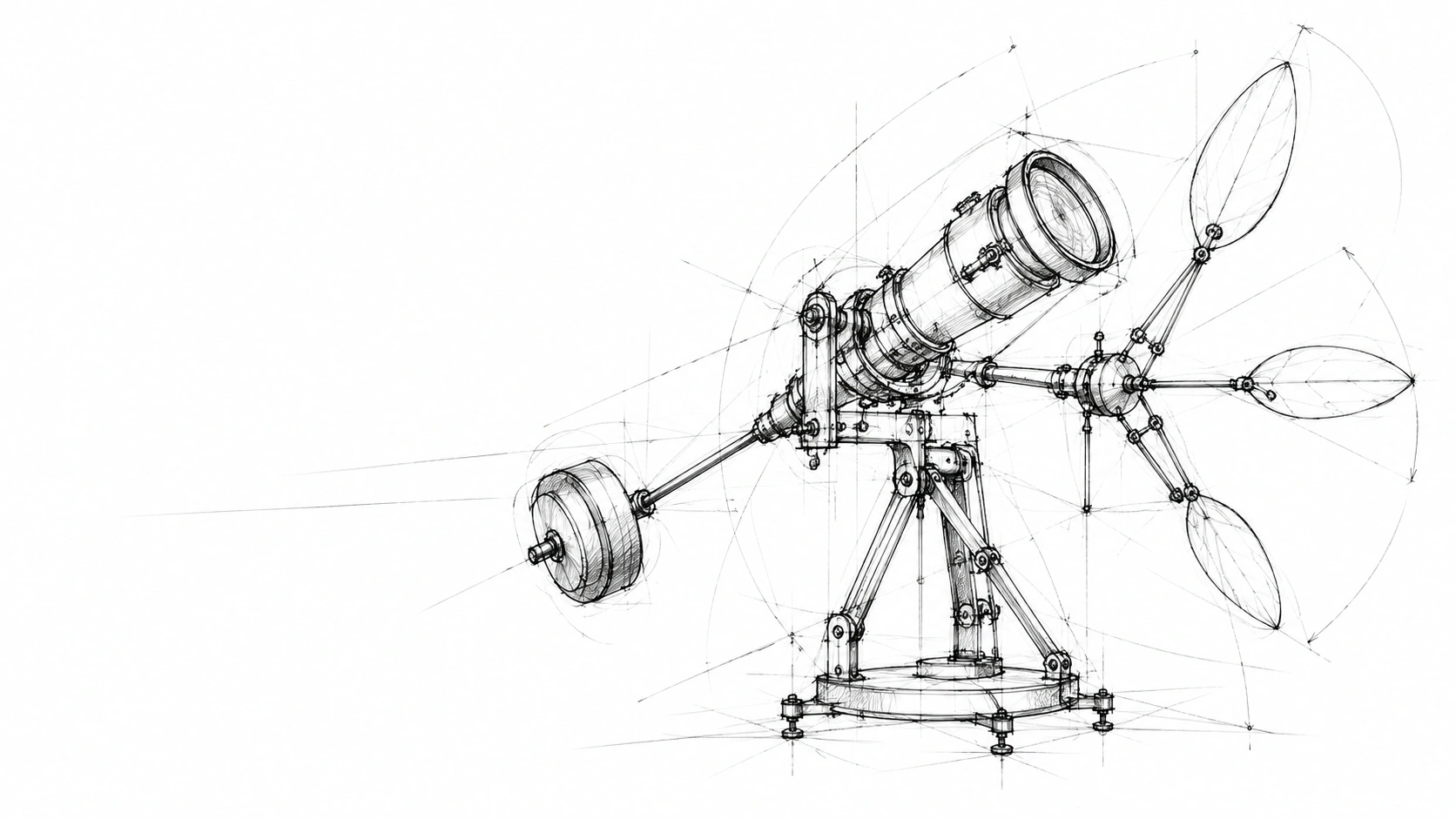 Engineering sketch of a Psssst mechanism