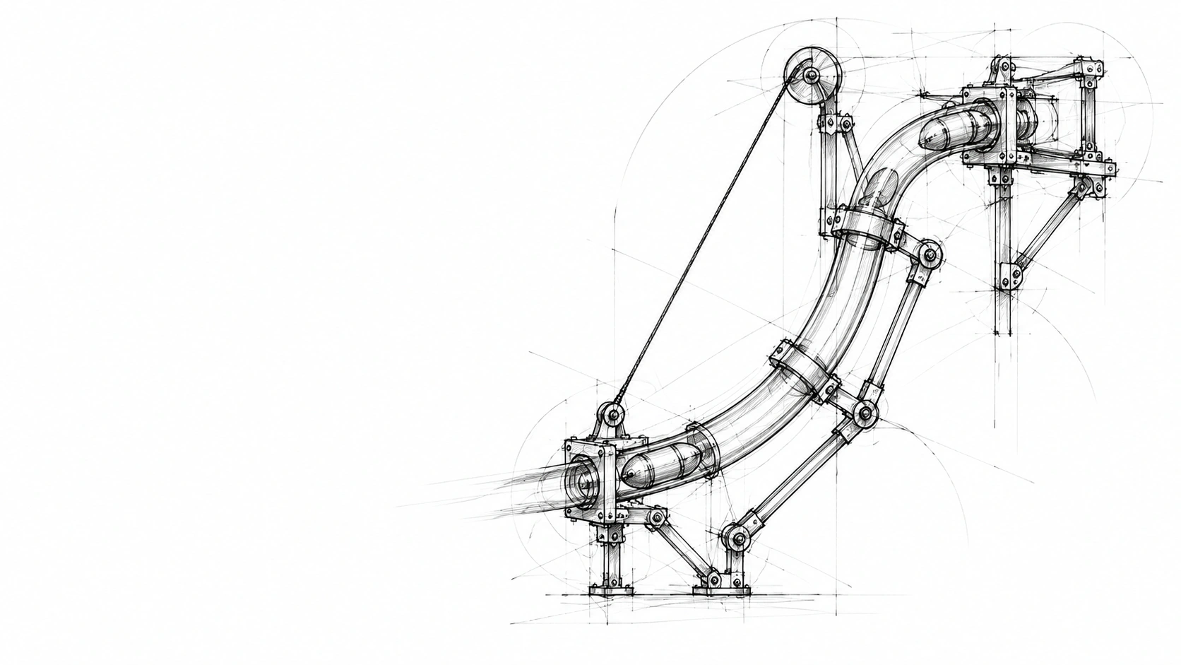 Engineering sketch of a Psssst mechanism